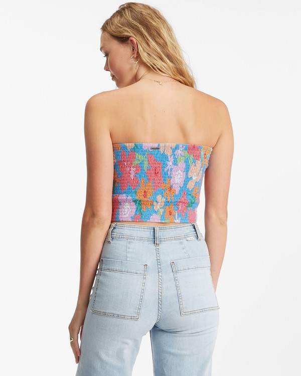 Billabong Keep It Simple Crop Top Multi | WEDNKI-269