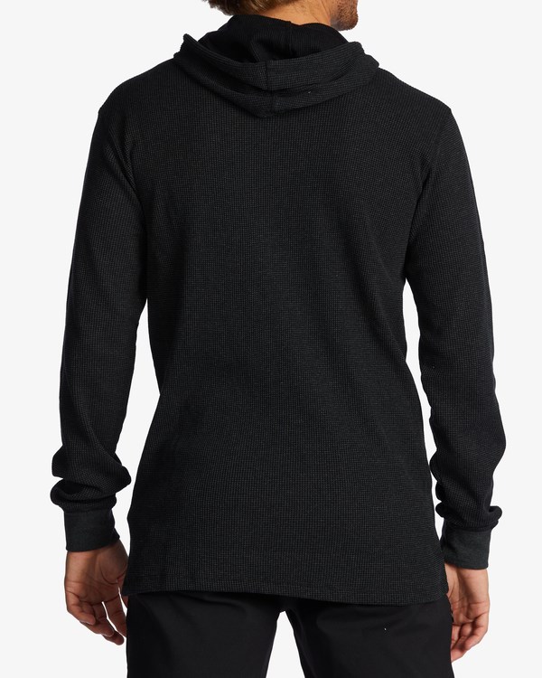 Billabong Keystone Pullover Thermal Hoodie Černé | MXVTKG-058