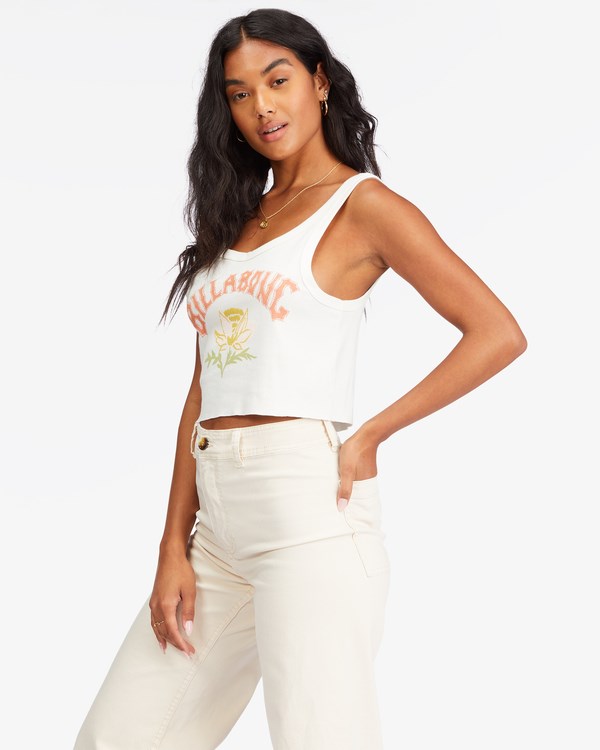 Billabong Know The Way Tank Top Salt Crystal | SAOTXY-572