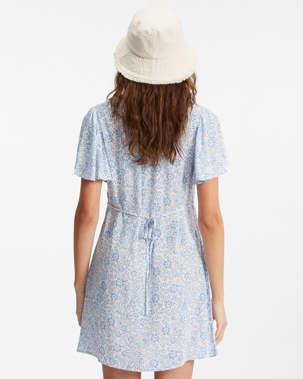 Billabong Krátké And Sweet Mini Šaty Salt Crystal | YFRKSX-479