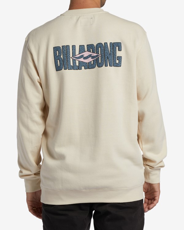Billabong Krátké Sands Crewneck Sweatshirt Chino | EHMVSO-267