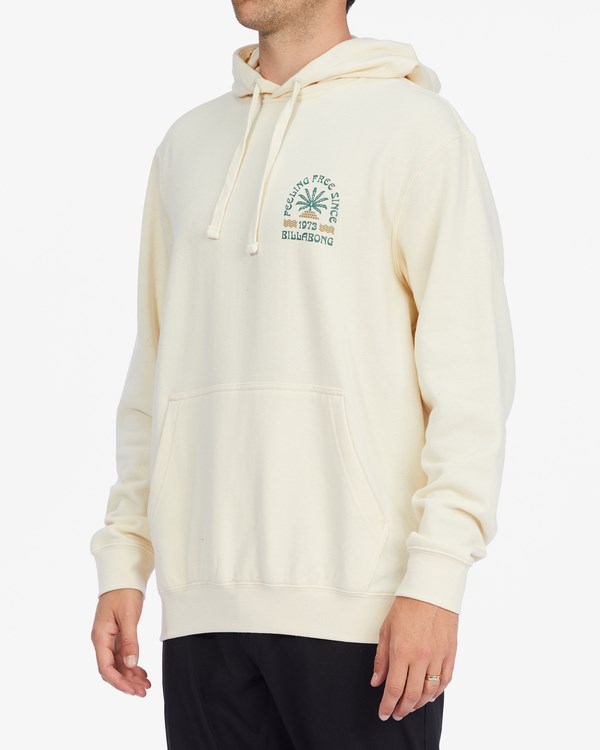 Billabong Krátké Sands Pullover Hoodie Birch | ADRXBU-215
