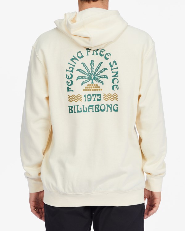 Billabong Krátké Sands Pullover Hoodie Birch | ADRXBU-215