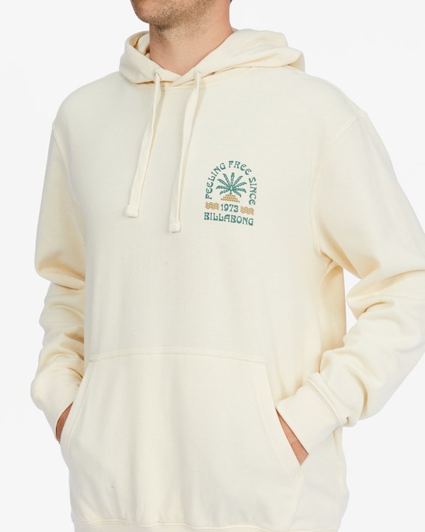 Billabong Krátké Sands Pullover Hoodie Birch | ADRXBU-215