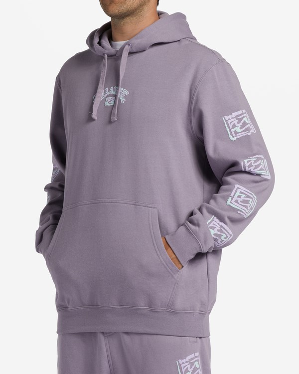 Billabong Krátké Sands Pullover Hoodie Fialové | OGDZPC-814