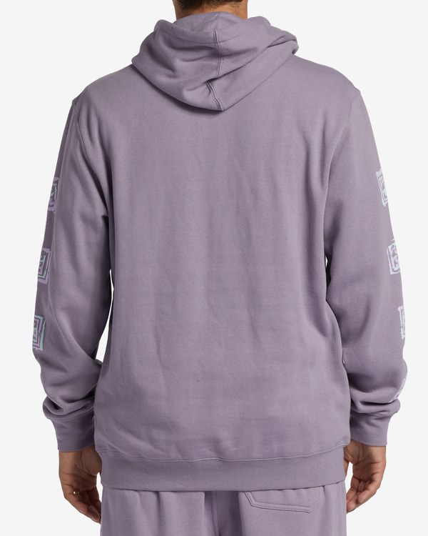 Billabong Krátké Sands Pullover Hoodie Fialové | OGDZPC-814
