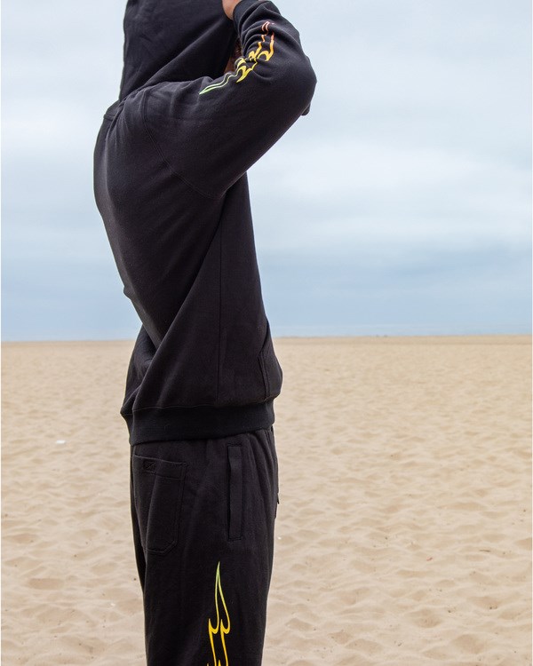 Billabong Krátké Sands Pullover Hoodie Phantom | IAEUMK-684