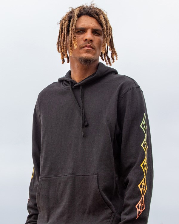 Billabong Krátké Sands Pullover Hoodie Phantom | IAEUMK-684