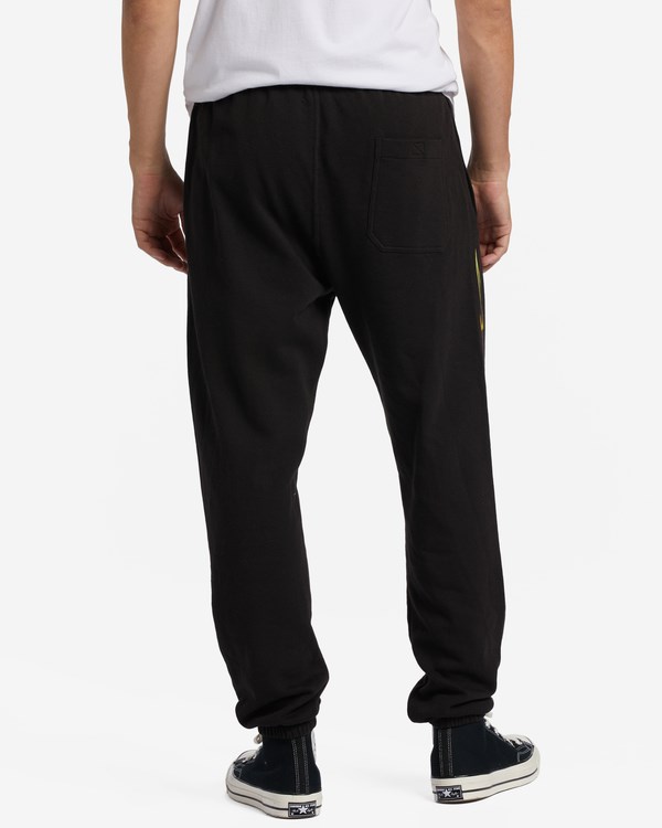 Billabong Krátké Sands Wave Washed Sweatpants Černé | TBENUJ-236
