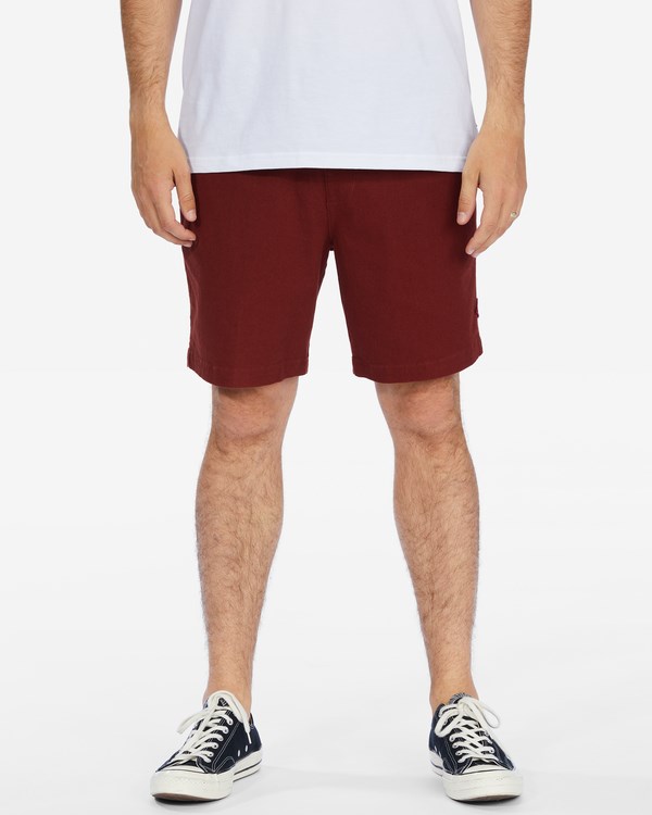 Billabong Layback Twill Elastic Pasem Shorts 18