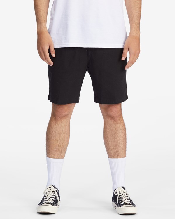 Billabong Layback Twill Elastic Pasem Shorts 18