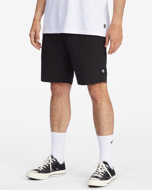 Billabong Layback Twill Elastic Pasem Shorts 18