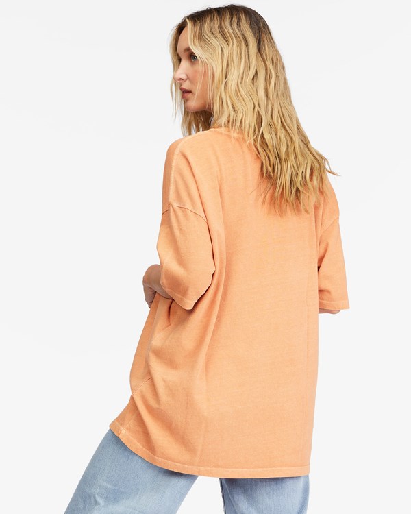 Billabong Let It Shine Boyfriend T-Shirt Ginger | NLJZYC-498