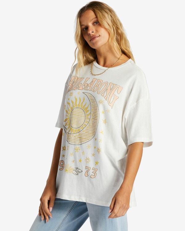Billabong Light Of Dawn T-shirt Salt Crystal | ARQVLU-341