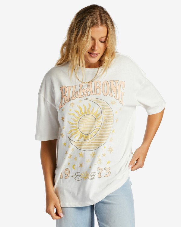 Billabong Light Of Dawn T-shirt Salt Crystal | ARQVLU-341