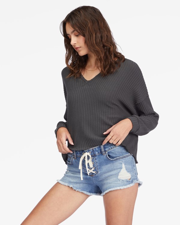 Billabong Lite Hearted Denim Shorts Blankyt | KRQDPJ-850
