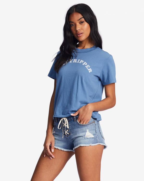 Billabong Lite Hearted Denim Shorts Blankyt | ULSTKO-603