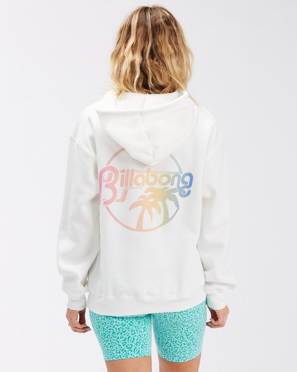 Billabong Local Favorite Pullover Grafická Hoodie Salt Crystal | ELOAQF-605