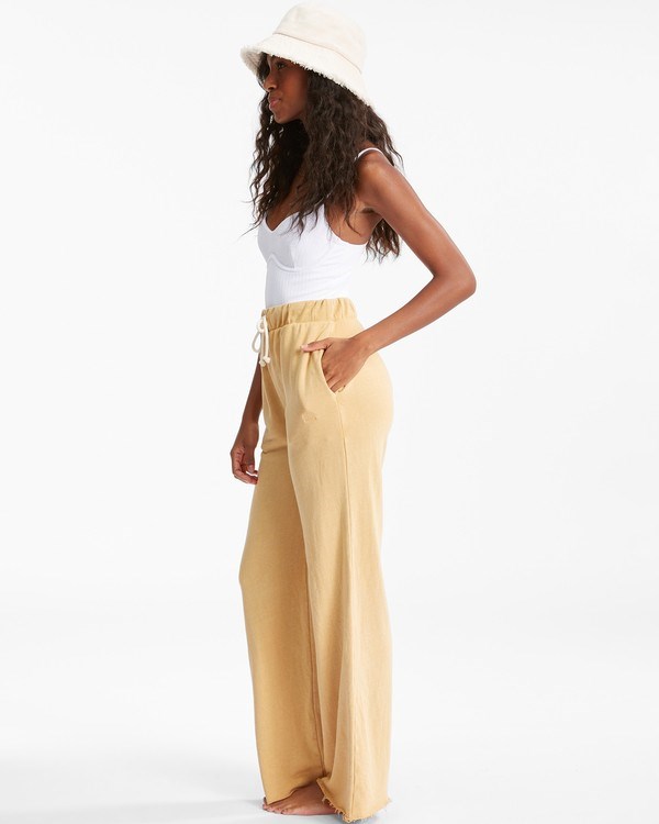 Billabong Lost Coast Sweatpants Světle Zlaté | XOWEPI-812