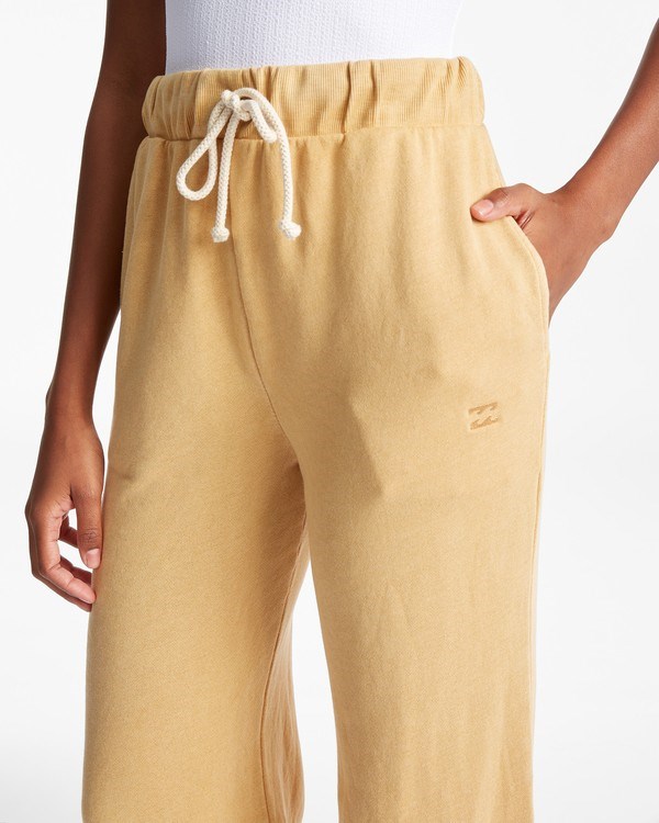 Billabong Lost Coast Sweatpants Světle Zlaté | XOWEPI-812