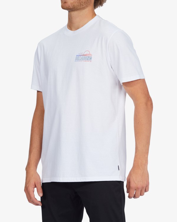Billabong Lounge Krátké Sleeve T-Shirt Bílé | WKERUJ-419