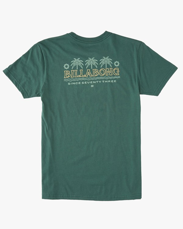 Billabong Lounge Krátké Sleeve T-Shirt Cypress | UIHWBC-908