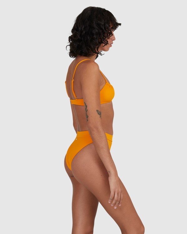 Billabong Love Myself Maui Rider High-Rise Bikiny Bottoms Amber | HOBRJT-278