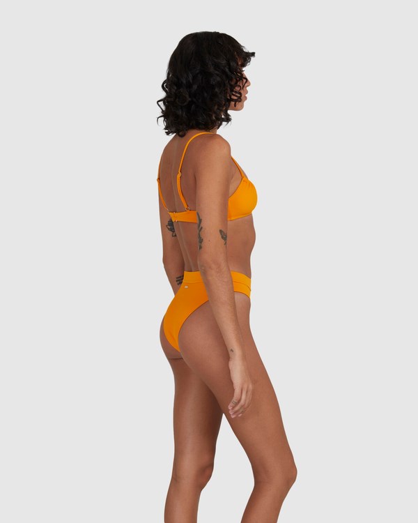 Billabong Love Myself Mila Bralette Bikiny Top Amber | NASRHX-637