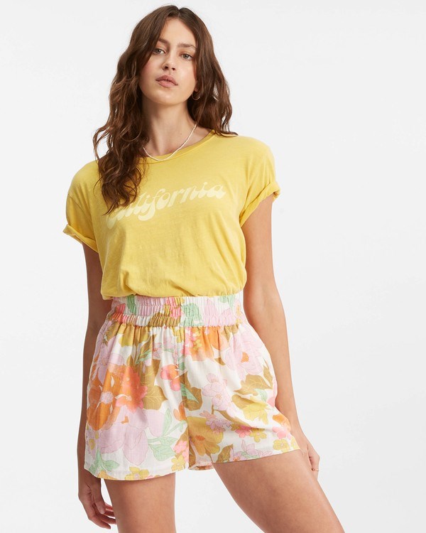 Billabong Love To Lounge Elastic Pasem Shorts Multi | NACHZY-304