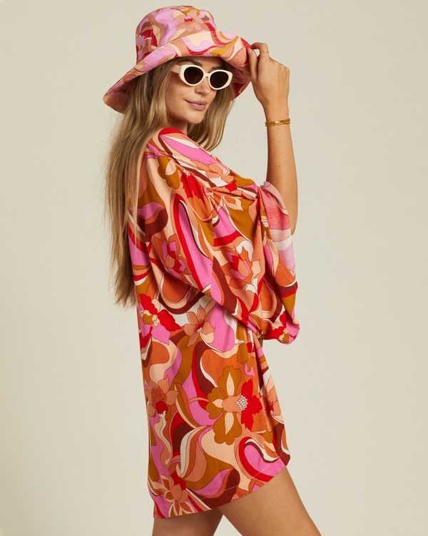Billabong Loveland 2 Kimono Beach Cover Up Multi 1 | SQECND-316