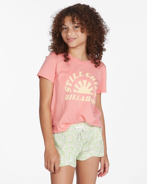 Billabong Mad For You Elastic Pasem Shorts Honey Dew | FZTBJW-027