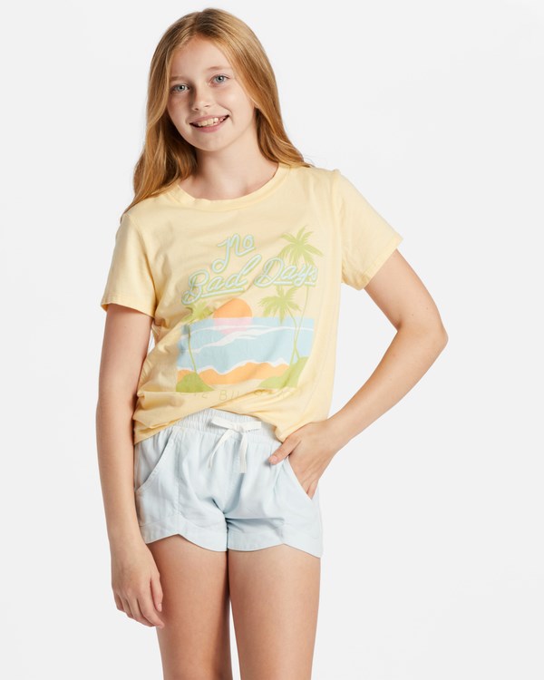 Billabong Mad For You Elastic Pasem Shorts Světle | NUMDPQ-127