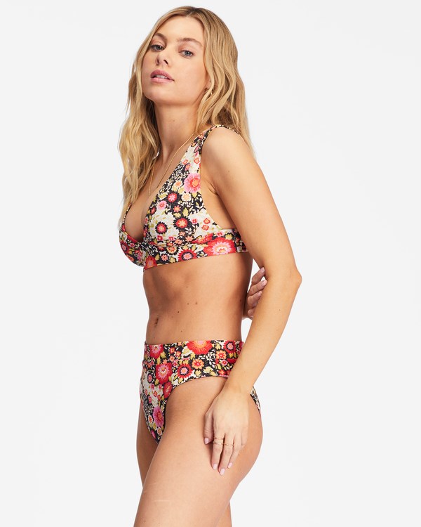 Billabong Magic Hour Plunge Bikiny Top Multi | YPLGQO-825