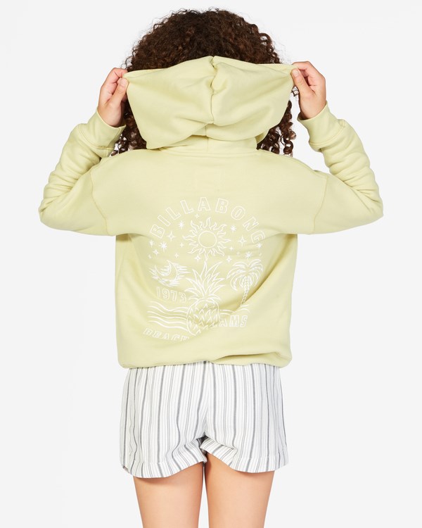 Billabong Magic Maker Grafická Hoodie Kiwi | NBJTYR-129