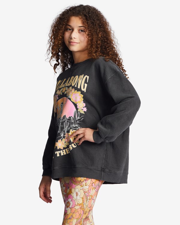 Billabong Making Waves Crewneck Sweatshirt Černé | RFYHTW-763