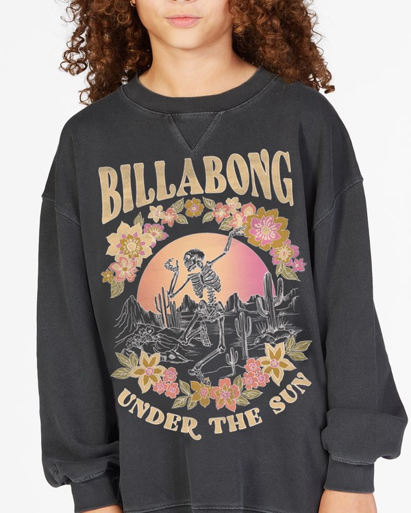 Billabong Making Waves Crewneck Sweatshirt Černé | RFYHTW-763