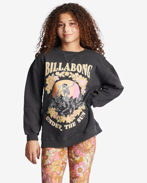 Billabong Making Waves Crewneck Sweatshirt Černé | RFYHTW-763