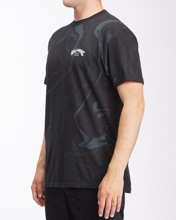 Billabong Marble Arch Krátké Sleeve T-Shirt Černé | DSWPMC-891