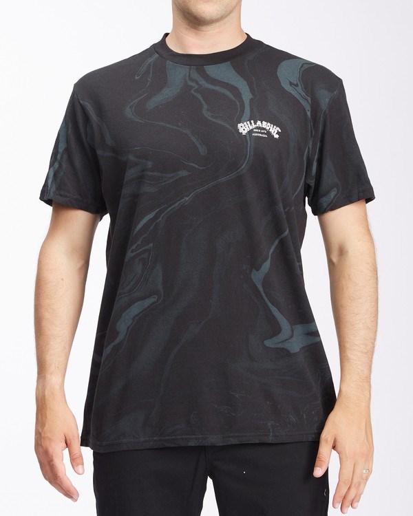 Billabong Marble Arch Krátké Sleeve T-Shirt Černé | DSWPMC-891