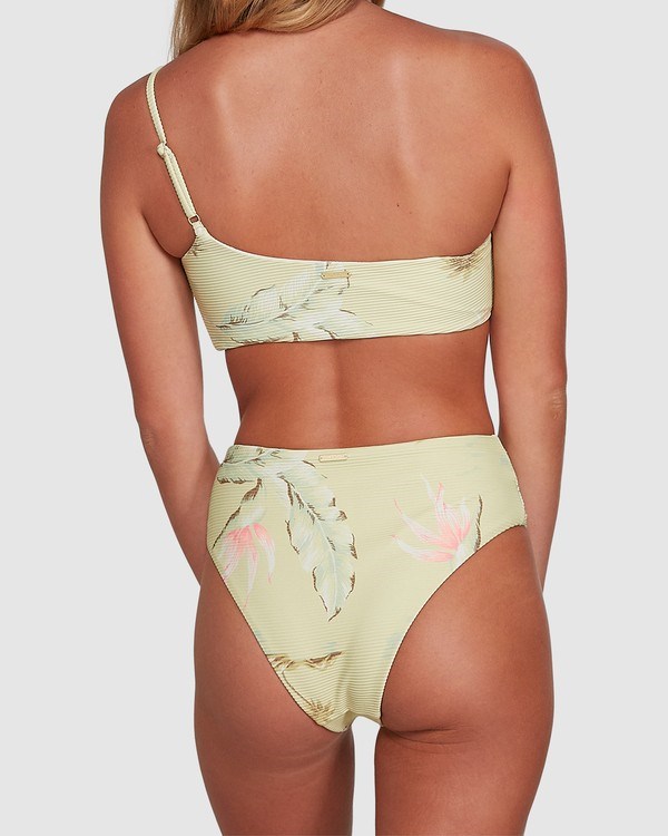 Billabong Maui Babe Hi Maui Rider Bikiny Bottoms Lemongrass | QETZDV-564