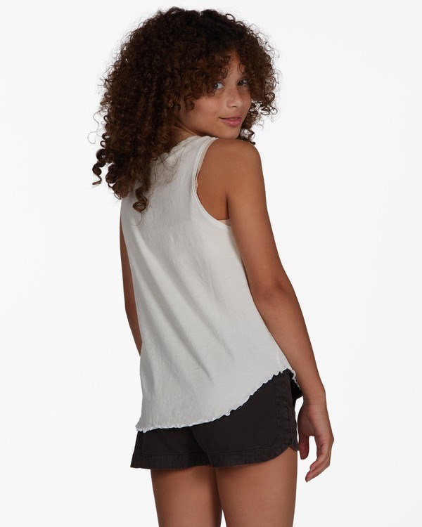 Billabong Meant To Be Tank Top Salt Crystal | TDLBAU-273
