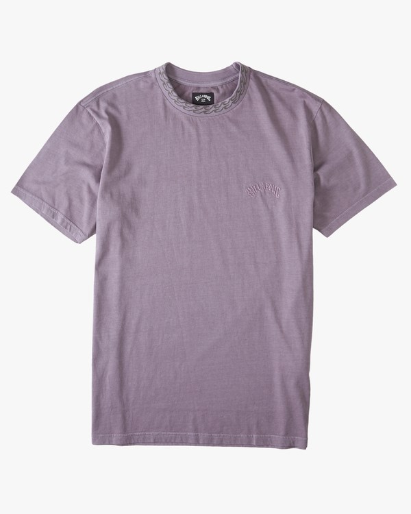 Billabong Mesa Wave Washed Organic Krátké Sleeve T-Shirt Dusty Grape | DFQBSJ-872