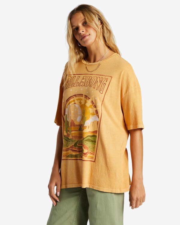Billabong Midnight Ravers T-shirt Zlaté | EQRKHP-253