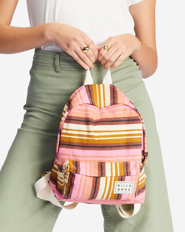 Billabong Mini Mama Platene Backpack Růžové | WZRBLY-576