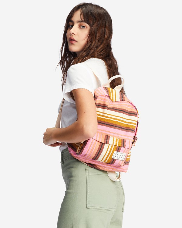 Billabong Mini Mama Platene Backpack Růžové | WZRBLY-576