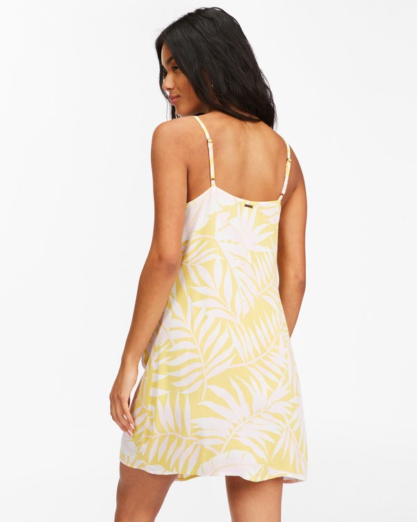 Billabong Morning Light Mini Slip Šaty Sunburst | TQPBCR-568