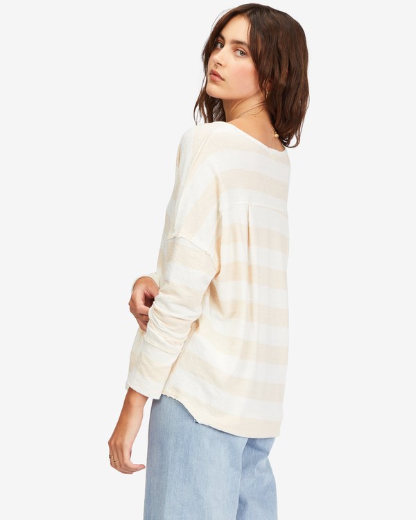 Billabong New Anyday Henley Top Neutral | VMIFAT-309