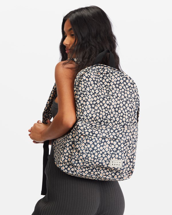 Billabong Next Time Backpack Black/Black | HVXAMS-602