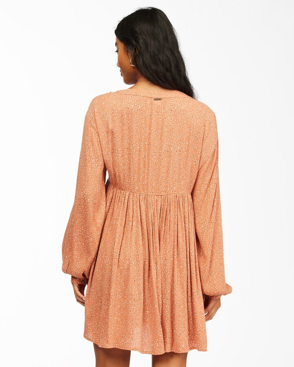 Billabong On The Way Babydoll Šaty Coconut | FLUETS-497