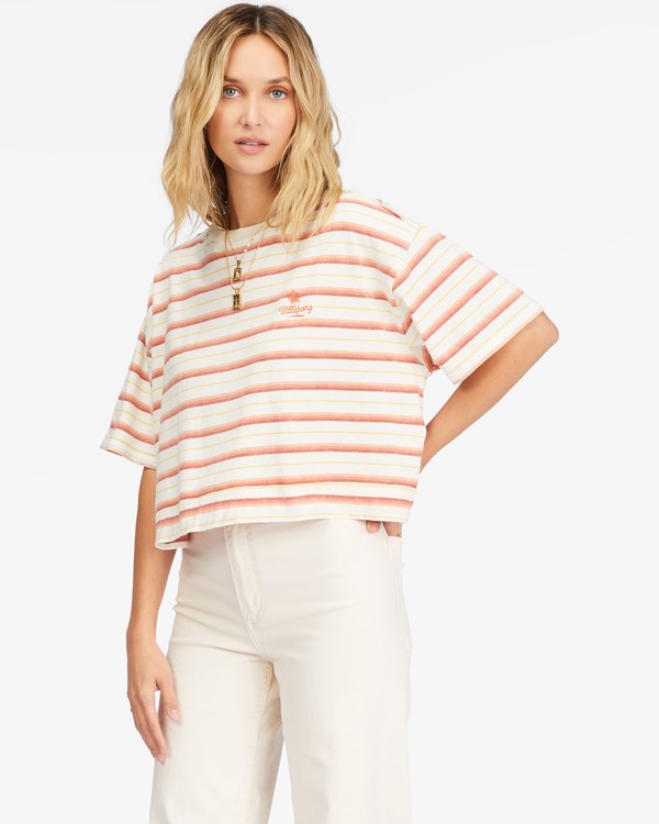 Billabong Only Today Boxy T-Shirt Terracotta | RGJIQV-168